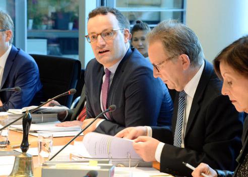 Rüddel, Erwin; Spahn, Jens Paul-Löbe-Haus, Sitzungssaal
