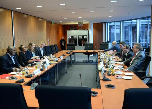 Ernst, Klaus; Rotich, Juliana; Lämmel, Andreas Paul-Löbe-Haus, Sitzungssaal