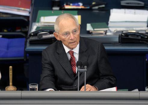Schäuble, Wolfgang Reichstagsgebäude, Plenarsaal