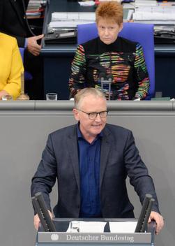 Mindrup, Klaus; Pau, Petra Reichstagsgebäude, Plenarsaal