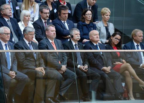 Kövér, László Reichstagsgebäude, Plenarsaal