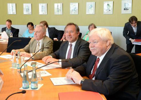 Bourguignon, Jean-Pierre; Burtscher, Wolfgang; Hippler, Horst Paul-Löbe-Haus, Sitzungssaal