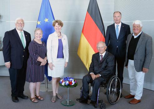 Schäuble, Wolfgang; Heider, Matthias Reichstagsgebäude, Empfangsraum