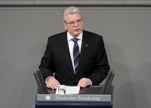 Gauck, Joachim Reichstagsgebäude, Plenarsaal