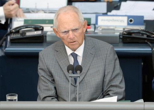 Schäuble, Wolfgang Reichstagsgebäude, Plenarsaal