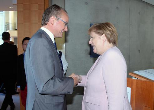 Krichbaum, Gunther; Merkel, Angela Paul-Löbe-Haus, Innenansicht