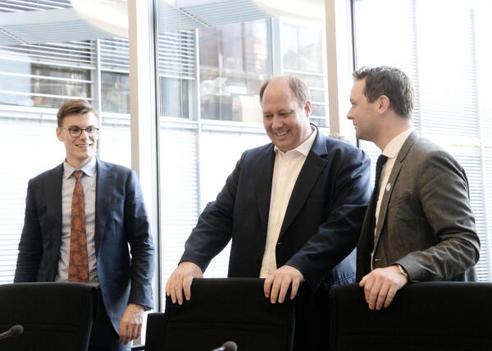 Lenz, Andreas; Braun, Helge; Whittaker, Kai Paul-Löbe-Haus, Sitzungssaal