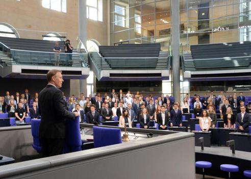 Oppermann, Thomas Reichstagsgebäude, Plenarsaal