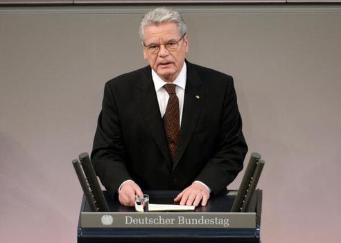 Gauck, Joachim Reichstagsgebäude, Plenarsaal