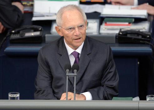 Schäuble, Wolfgang Reichstagsgebäude, Plenarsaal