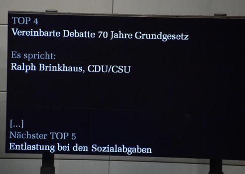  Reichstagsgebäude, Plenarsaal
