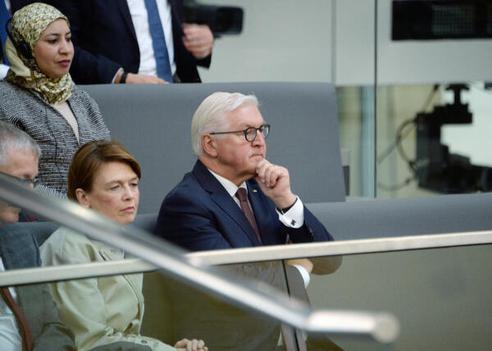 Steinmeier, Frank-Walter Reichstagsgebäude, Plenarsaal