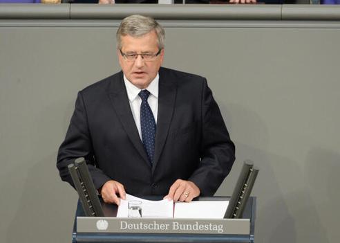 Komorowski, Bronislaw Reichstagsgebäude, Plenarsaal