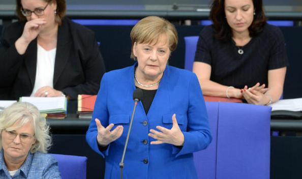 Merkel, Angela Reichstagsgebäude, Plenarsaal
