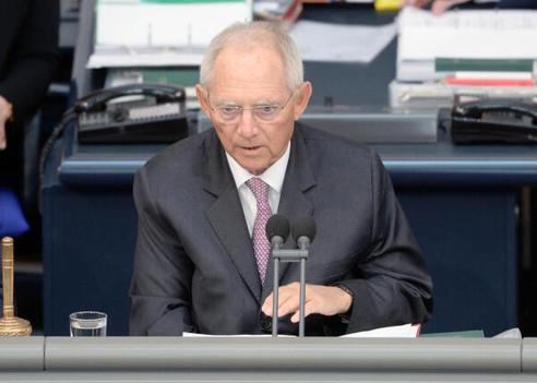 Schäuble, Wolfgang Reichstagsgebäude, Plenarsaal