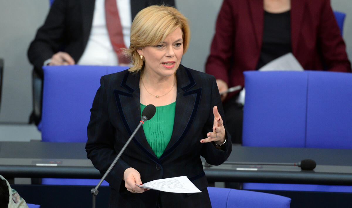 Klöckner, Julia Bundesminister für Ernährung und Landwirtschaft Julia Klöckner, CDU/CSU bei der Befragung der Bundesregierung