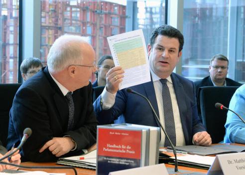 Bartke, Matthias; Heil, Hubertus Paul-Löbe-Haus, Sitzungssaal