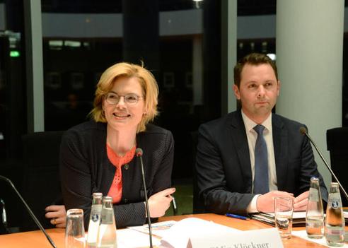 Lenz, Andreas; Klöckner, Julia Paul-Löbe-Haus, Sitzungssaal