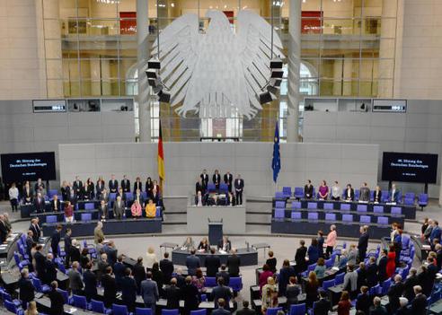 Schäuble, Wolfgang Reichstagsgebäude, Plenarsaal