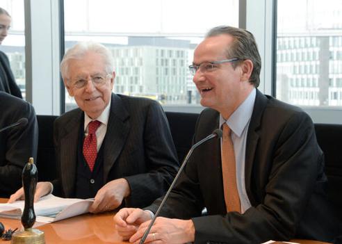 Krichbaum, Gunther; Monti, Mario Paul-Löbe-Haus, Sitzungssaal