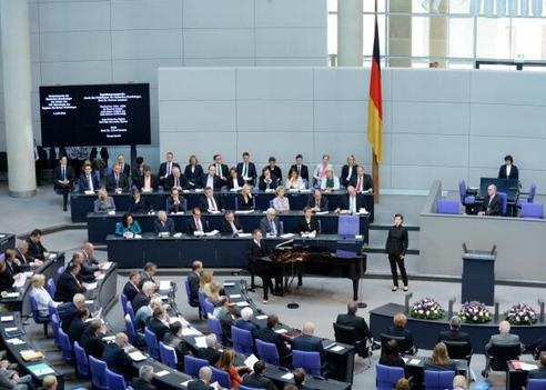 Lammert, Norbert; Prohaska, Anna; Schneider, Eric Reichstagsgebäude, Plenarsaal