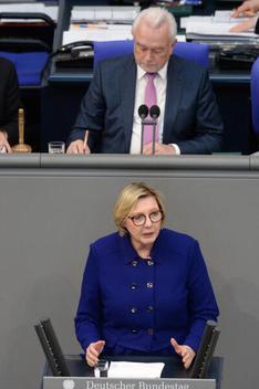 Manderla, Gisela; Kubicki, Wolfgang Reichstagsgebäude, Plenarsaal