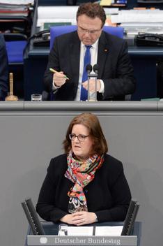Griese, Kerstin; Friedrich, Hans-Peter Reichstagsgebäude, Plenarsaal