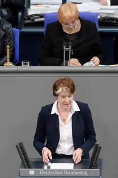 Bahr, Ulrike; Roth, Claudia Reichstagsgebäude, Plenarsaal