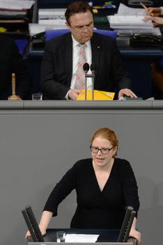 Helling-Plahr, Katrin; Friedrich, Hans-Peter Reichstagsgebäude, Plenarsaal