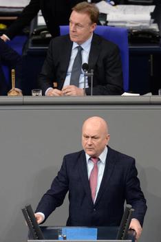Grund, Manfred; Oppermann, Thomas Reichstagsgebäude, Plenarsaal