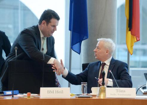 Töns, Markus; Heil, Hubertus Paul-Löbe-Haus, Sitzungssaal