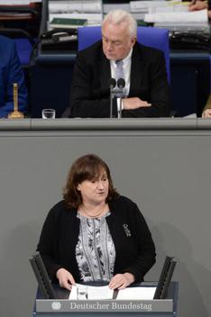 Schieder, Marianne; Kubicki, Wolfgang Reichstagsgebäude, Plenarsaal
