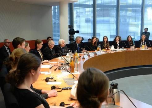 Schäuble, Wolfgang; Friedländer, Saul Reichstagsgebäude, Plenarsaal