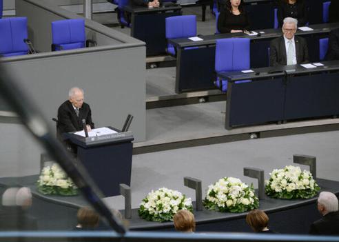 Schäuble, Wolfgang Reichstagsgebäude, Plenarsaal