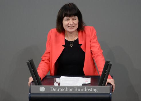 Arndt-Brauer, Ingrid Reichstagsgebäude, Plenarsaal