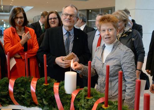 Pau, Petra Reichstagsgebäude, Plenarsaalebene