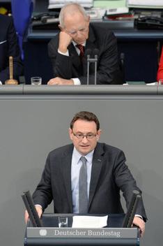 Lange, Ulrich; Schäuble, Wolfgang Reichstagsgebäude, Plenarsaal