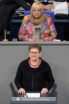 Breymaier, Leni; Roth, Claudia Reichstagsgebäude, Plenarsaal