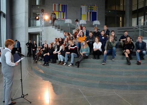 Pau, Petra Marie-Elisabeth-Lüders-Haus, Innenansicht
