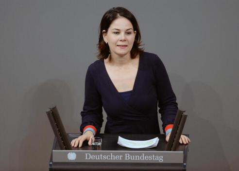 Baerbock, Annalena Reichstagsgebäude, Plenarsaal