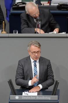 Nüßlein, Georg; Schäuble, Wolfgang Reichstagsgebäude, Plenarsaal