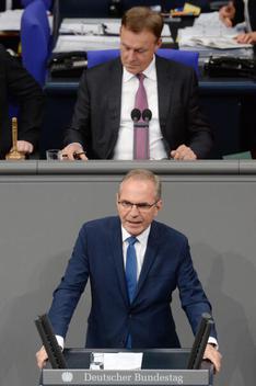 Ebbing, Hartmut; Oppermann, Thomas Reichstagsgebäude, Plenarsaal