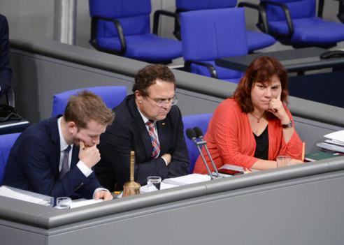 Werner, Katrin; Bernstiel, Christoph; Friedrich, Hans-Peter Reichstagsgebäude, Plenarsaal
