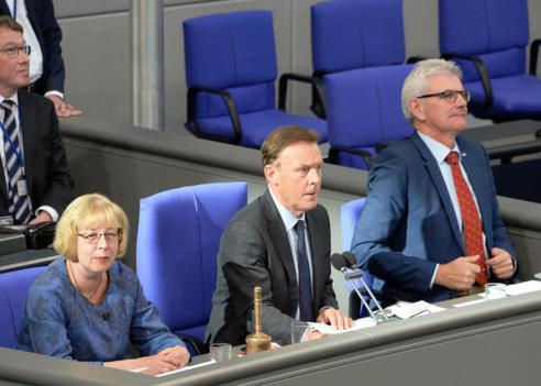 Ihnen, Ulla; Auernhammer, Artur; Oppermann, Thomas Reichstagsgebäude, Plenarsaal