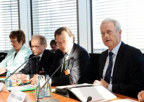 Ramsauer, Peter; Faulstich, Martin; Bradke, Harald Paul-Löbe-Haus, Sitzungssaal