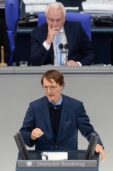 Lauterbach, Karl; Kubicki, Wolfgang Reichstagsgebäude, Plenarsaal
