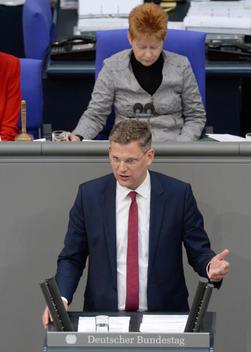 Vries, Christoph de; Pau, Petra Reichstagsgebäude, Plenarsaal