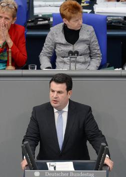 Heil, Hubertus; Pau, Petra Reichstagsgebäude, Plenarsaal