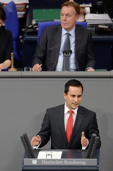 Özdemir, Mahmut; Oppermann, Thomas Reichstagsgebäude, Plenarsaal