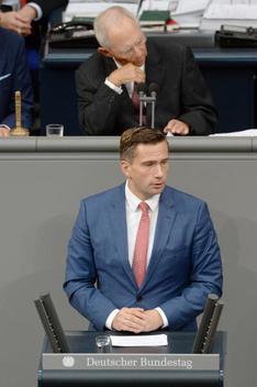 Dulig, Martin; Schäuble, Wolfgang Reichstagsgebäude, Plenarsaal